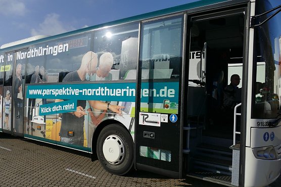 Rollender Botschafter f&uuml;r Nordth&uuml;ringen (Foto: Lisa Sch&auml;fer)