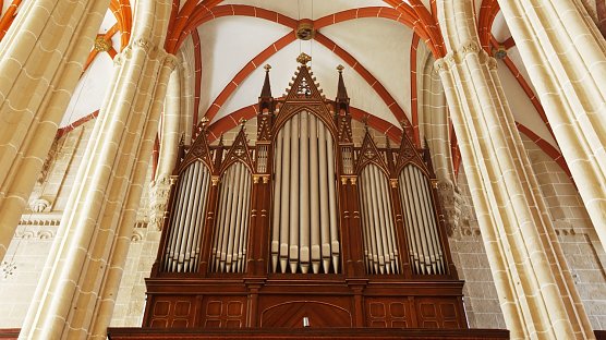 orgel der Marienkirche in Mühlhausen (Foto: Tino Sieland © Stadtverwaltung Mühlhausen) orgel der Marienkirche in Mühlhausen (Foto: Tino Sieland © Stadtverwaltung Mühlhausen)