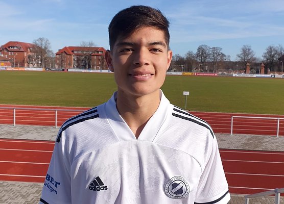 Juan Diego Velandia Gonzalez will sich in Bad Langensalza behaupten (Foto: FSV Preußen) Juan Diego Velandia Gonzalez will sich in Bad Langensalza behaupten (Foto: FSV Preußen)