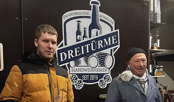 ie erfolgreichen Brauer Alexander Schaller und G&uuml;nter Lenegfeld (Foto: M.Fromm)