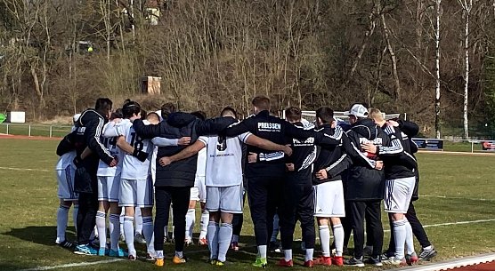 K&ouml;pfe zusammenstecken und wieder frei bekommen war diese Woche die Devise der Preu&szlig;en (Foto: S.Harnisch)