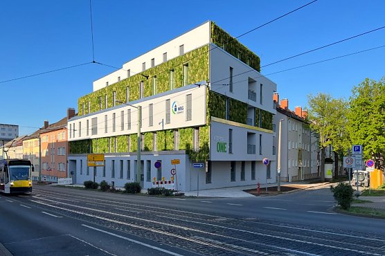 In Nordhausen wird man unter anderem das vor kurzem er&ouml;ffnete Wohnhaus "Green One" in Augenschein nehmen k&ouml;nnen (Foto: Michael Flagmeyer)