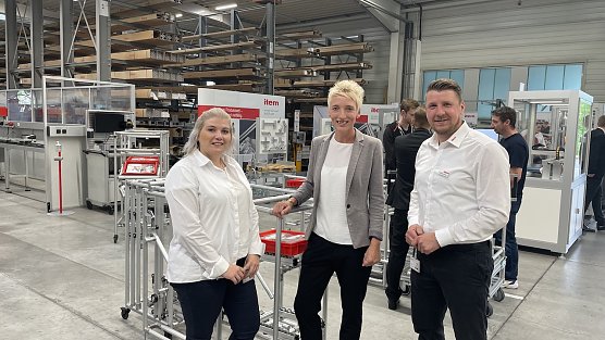 Firmenjubil&auml;um bei item (Foto: Landratsamt)