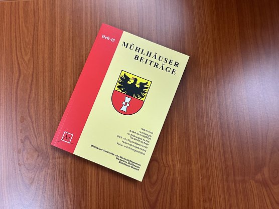 Die neue Ausgabe der "Mühlhäuser Beiträge" (Foto: Stadtverwaltung Mühlhausen) Die neue Ausgabe der "Mühlhäuser Beiträge" (Foto: Stadtverwaltung Mühlhausen)