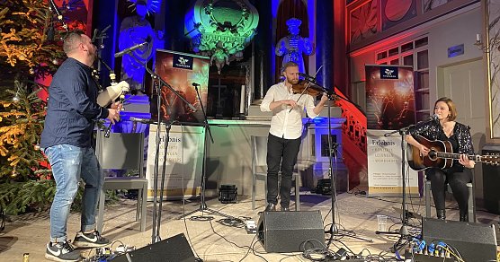 Das Trio Symbiosis in der Konzertkirche (Foto: oas)