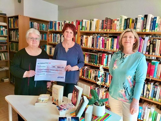 Carmen Hohenstein, Vorsitzende�des Deutschen Frauenrings Ortsring Schlotheim und Mitarbeiterin der Bibliothek in Schlotheim (Foto: Cordula Eger)