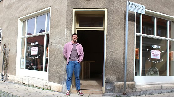 >>>Schlicht und einfach CORNER hei&szlig;t der klassiche Eckladen, der zu einer Institution werden k&ouml;nnte (Foto: oas)