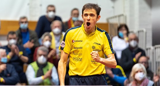 Ovidiu Ionescu jubelt  (Foto: Christian Habel )