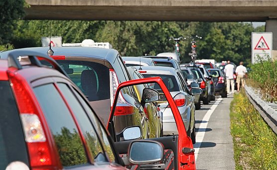 Stau (Foto: aVd)