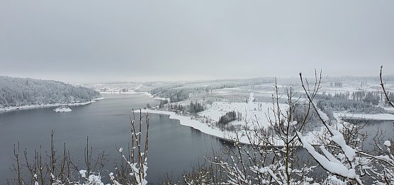 Die Rappbodetalsperre vom Standort Rotestein (Foto: Sandra Schuttwolf aus Nordhausen)