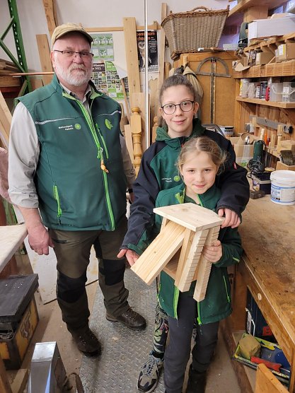 Hilfe f&uuml;r den Gartenschl&auml;fer (Foto: Nationalpark Hainich)