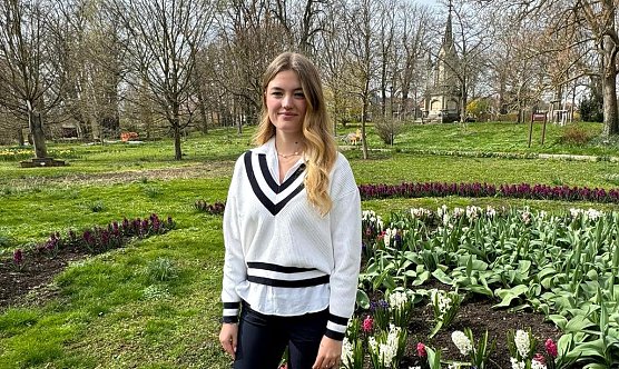 Maxima Rang ist die neue Rosenk&ouml;nigin der Stadt Bad Langensalza (Foto: R.Rothe)