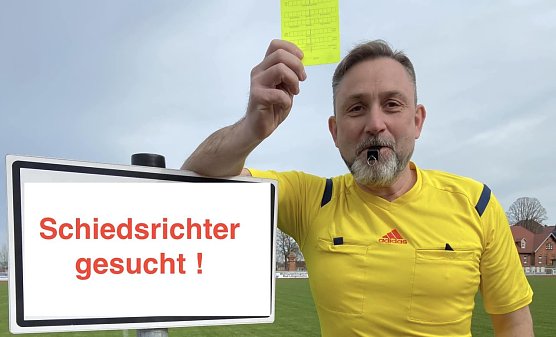 Schiedsrichter Reinz &uuml;bt schon flei&szlig;ig f&uuml;r sein Deb&uuml;t (Foto: FSV Preu&szlig;en)