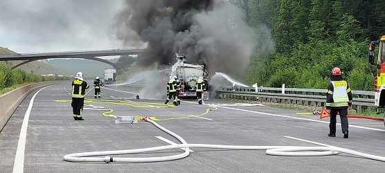 Unfallstelle heute Mittag (Foto: API) Unfallstelle heute Mittag (Foto: API)
