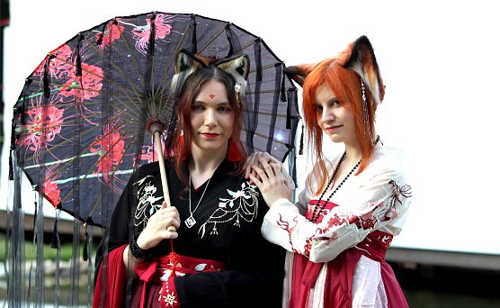 TANABATA 2023 in Japanischen Garten in Bad Langensalza (Foto: Eva Maria Wiegand)