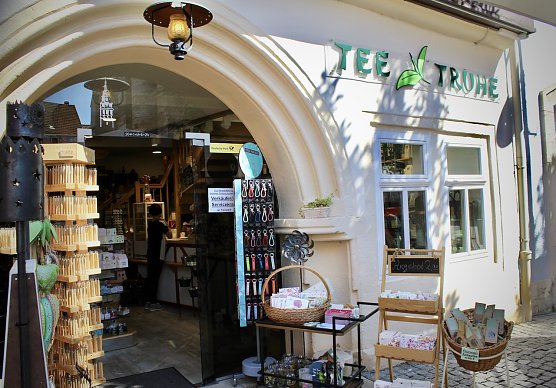 Tee Truhe in Bad Langensalza (Foto: Eva Maria Wiegand)