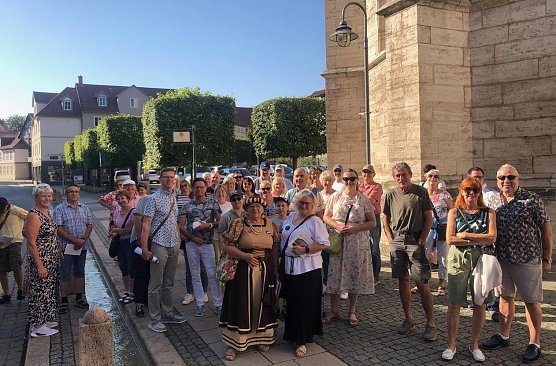 Die Gästeführungen in Bad Langensalza erfreuen sich großer Beliebtheit (Foto: Patrick Kosiol) Die Gästeführungen in Bad Langensalza erfreuen sich großer Beliebtheit (Foto: Patrick Kosiol)