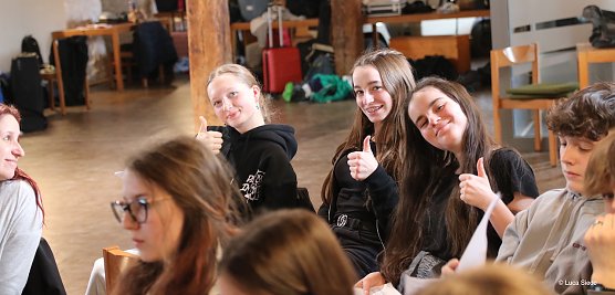 Proben zum Projekt "Klangvereint" (Foto: privat) Proben zum Projekt "Klangvereint" (Foto: privat)