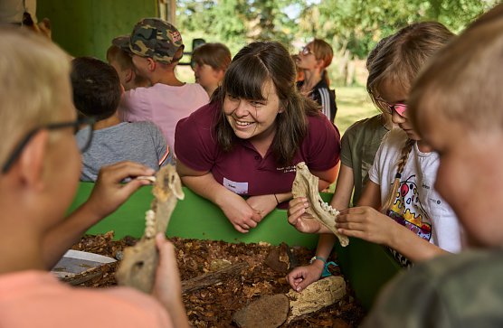 Umweltpraktikum 2025 imm Nationalpark Hanich  (Foto: C. Otto-Albers)