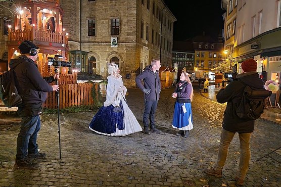 Der MDR dreht in Bad Langensalza (Foto: G&auml;stef&uuml;hrerzunft Bad Langensalza)