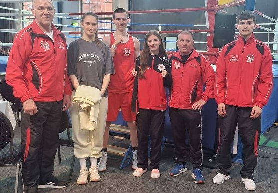 Erfolgreiche Boxer aus Bad Langensalza in Wismar (Foto: F.Becker)