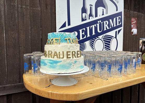 F&uuml;nf Jahre feinstes Bier aus Bad Langensalza: Feier auf dem Brunnenfest (Foto: oas)