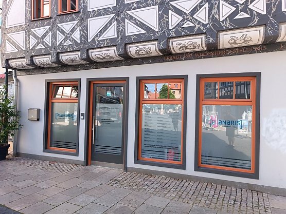 Neue Kanzlei in der Leinecke (Foto: Planaris) Neue Kanzlei in der Leinecke (Foto: Planaris)