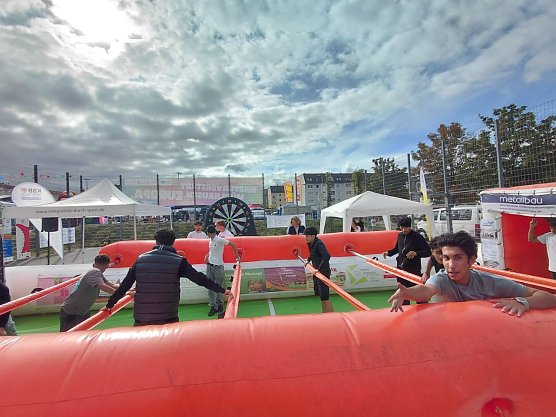 Sport, Spiel und Spa&szlig; kamen nicht zu kurz (Foto: Markus Fromm )