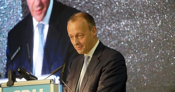Das war vor sechs Jahren: Friedrich Merz in Nordhausen klang damals inhaltlich v&ouml;llig anders als heute. (Foto: nnz-Archiv)