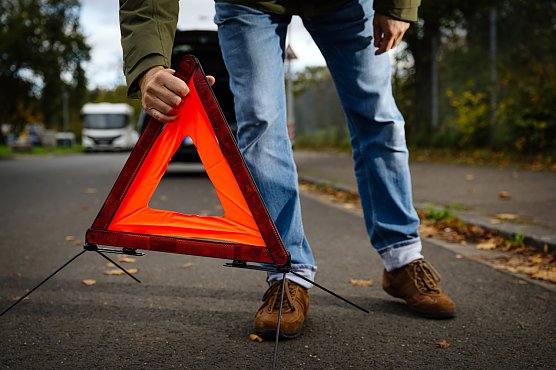 Richtig absichern (Foto: ADAC Hessen-Th&uuml;ringen e.V._Steve Bauerschmidt)