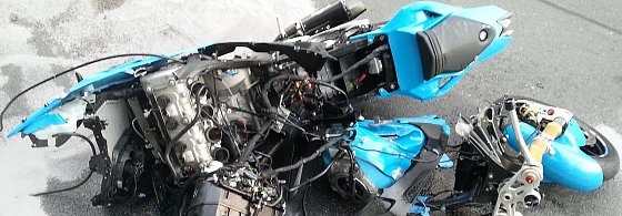 Bild: T&ouml;dlicher Motorradunfall Mitte September in Nordhausen