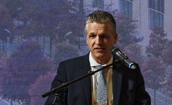 Bild: Torsten Frei bei seiner freien Rede