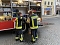 Feuerwehr&uuml;bung in der Bad Langensalzaer Altstadt