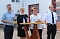 Feierliche Übergabe der neuen Drehleiter bei der Feuerwehr in Bad Langensalza Feierliche Übergabe der neuen Drehleiter bei der Feuerwehr in Bad Langensalza