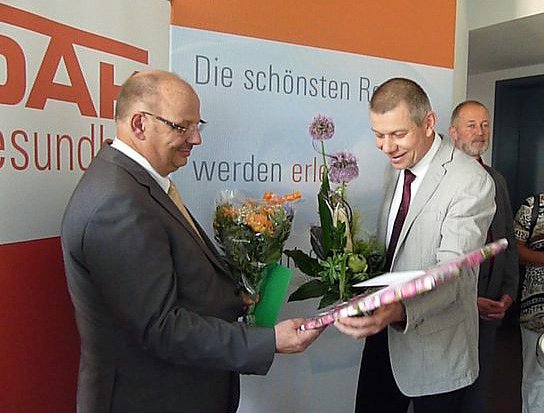 Bild: Prosit auf "Unruhestand"