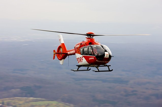 Bild: EC 135 im Flug