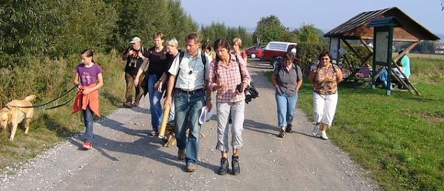 Bild: Unterwegs im Geotop