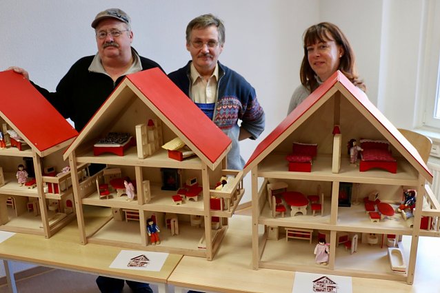 Bild: Herr Merk, Herr Wuttke und Frau Weidner