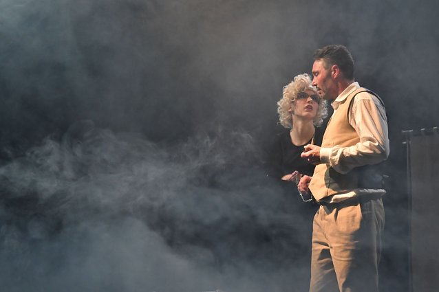 Bild: Die 39 Stufen in der 3K-Theaterwerkstatt