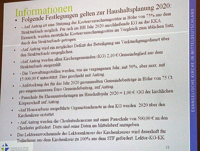 Bild: 4. Kreissynode nahm Beratungen auf