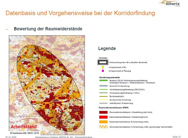 Bild: 50Hertz erneuert &Uuml;bertragungsnetz zwischen Wolkramshausen und Vieselbach