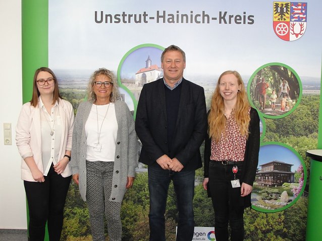 Bild: rau Vivien Trapp, Frau Aldona D&ouml;ll, Herr J&ouml;rg Klupak, Frau Susanna Berger