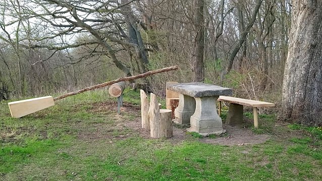 Bild: Die XXL-Heide wartet auf ihren Ostereinsatz
