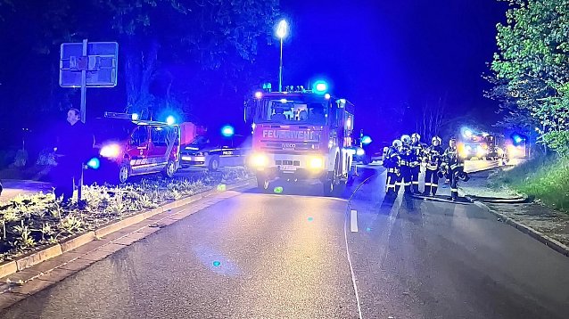 Bild: Brand in Schlotheim