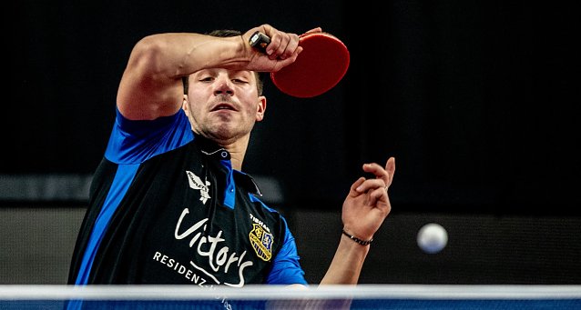 Bild: Der Saarbr&uuml;cker Patrick Franziska im Einsatz