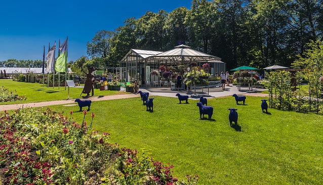 Bild: G&auml;rtnermarkt auf der Landesgartenschau 2017 in Apolda