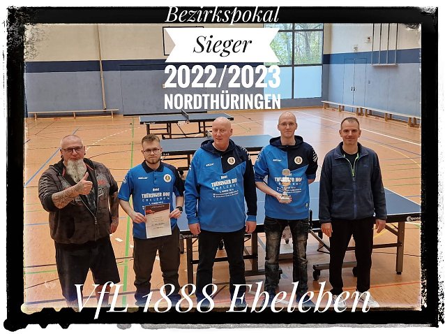 Bild: Bert Bilke, Johann Atrat, Carsren Scherzberg, Mauel Ga&szlig;mann,  Daniel Schuchardt (Verantwortlicher Pokalmeisterschaften TTTV Nord