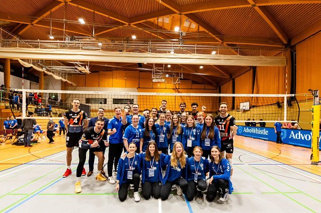 Bild: M&uuml;hlh&auml;user Nachwuchs-Volleyballerinnen aktiv bei Pokalkracher des Jahres beteiligt