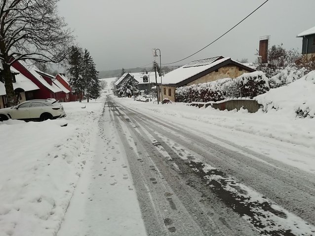 Bild: Der Winter hat auch Sophienhof fest im Griff