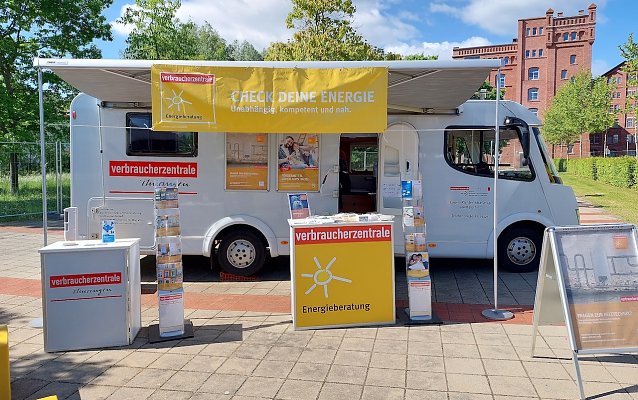 Bild: Das Energiemobil kommt an die Marktkirche